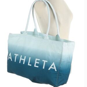 Athleta Blue Ombre Tote Bag | EUC | One Size
